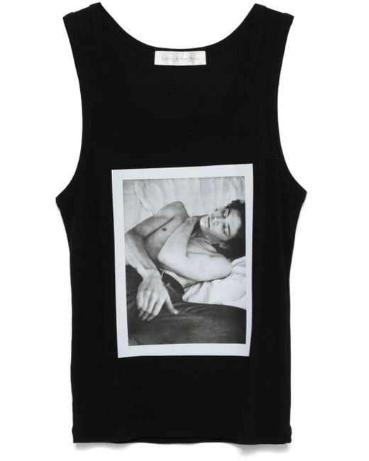Ludovic de Saint Sernin X Robert Mapplethorpe 'self Portrait' タンクトップ Black
