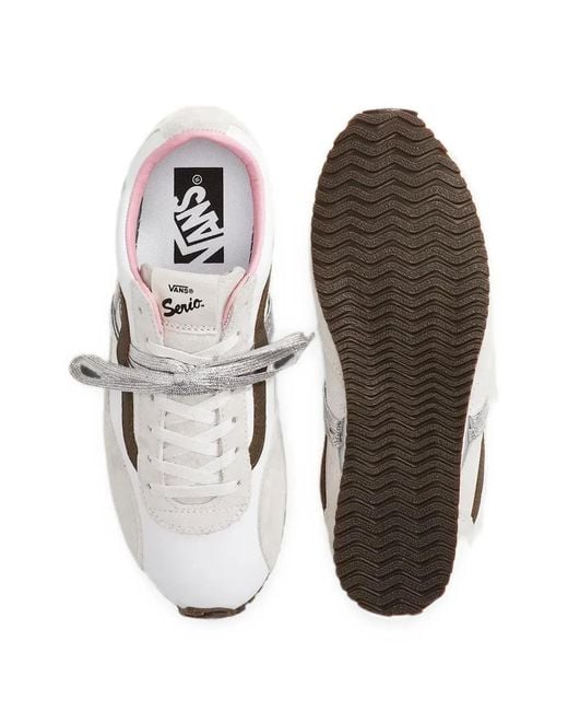 Vans White Serio Panelled Sneakers