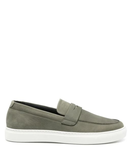 メンズ Harry's Of London Suede Loafers Green