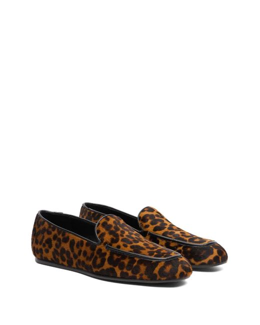 Stuart Weitzman Brown Lee Loafers