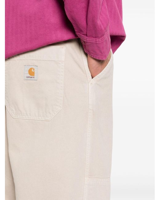 Pantalon droit à passants de ceinture Carhartt pour homme en coloris Natural