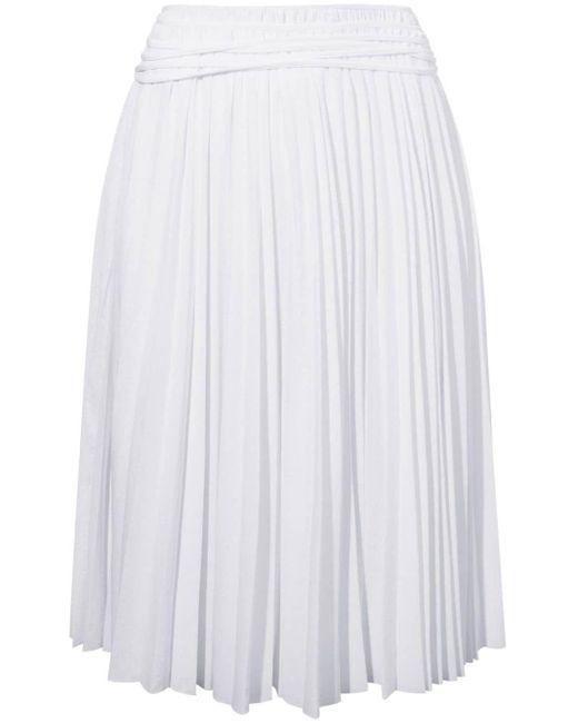 Proenza Schouler White Margo Pleated Skirt