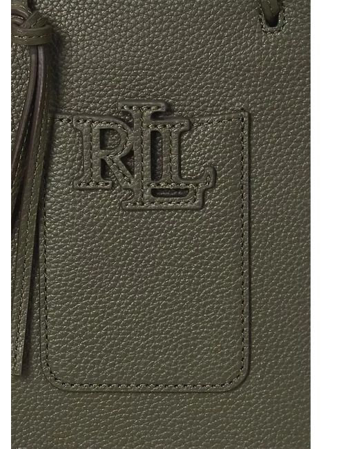 Borsa A Tracolla Con Applicazione di Ralph Lauren in Green
