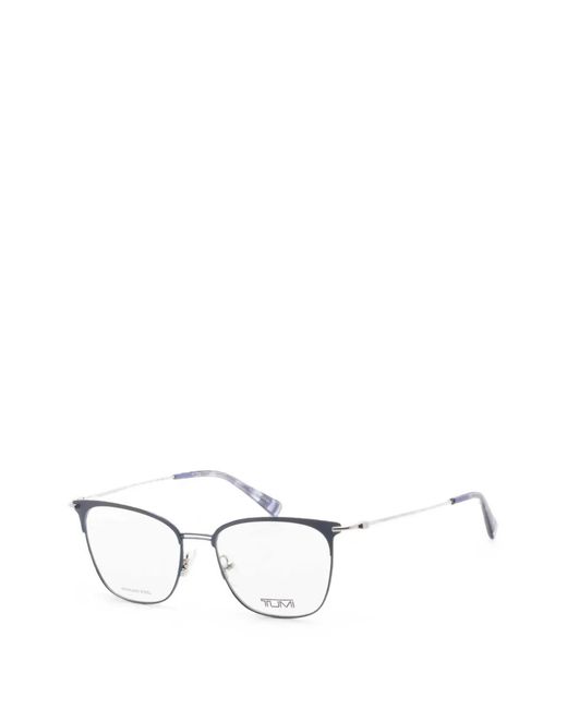 Tumi White Square-Frame Glasses