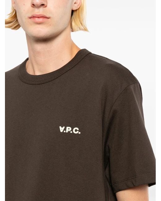 A.P.C. Black Vpc T-Shirt for men