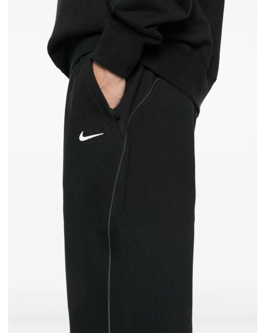 Nike Black Nocta Logo-Print Track Pants