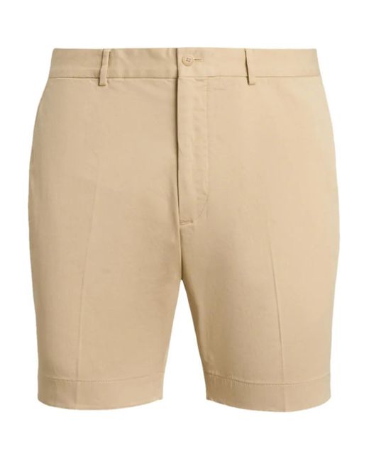 Ralph Lauren Natural Cotton Shorts for men