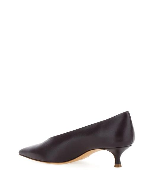Le Monde Beryl Brown 40Mm Babouche Pointed-Toe Pumps