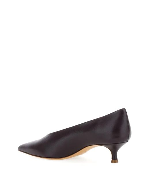 Le Monde Beryl Brown 40Mm Babouche Pointed-Toe Pumps