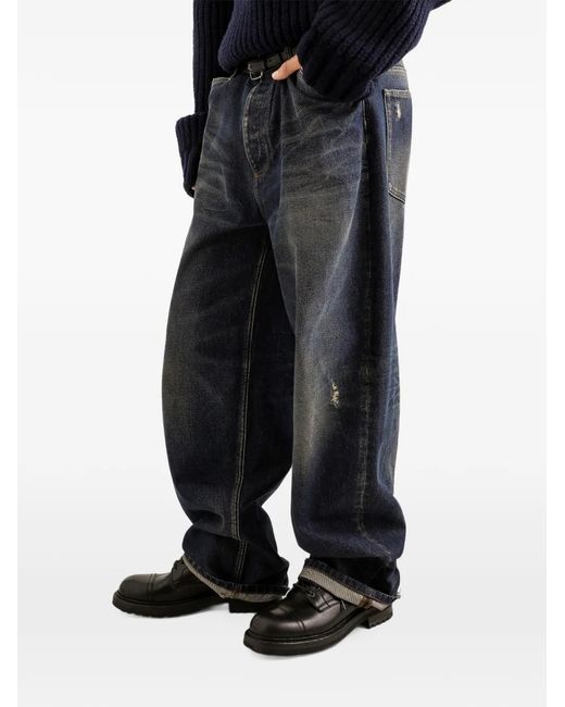 Dolce & Gabbana Blue Denim Trousers for men