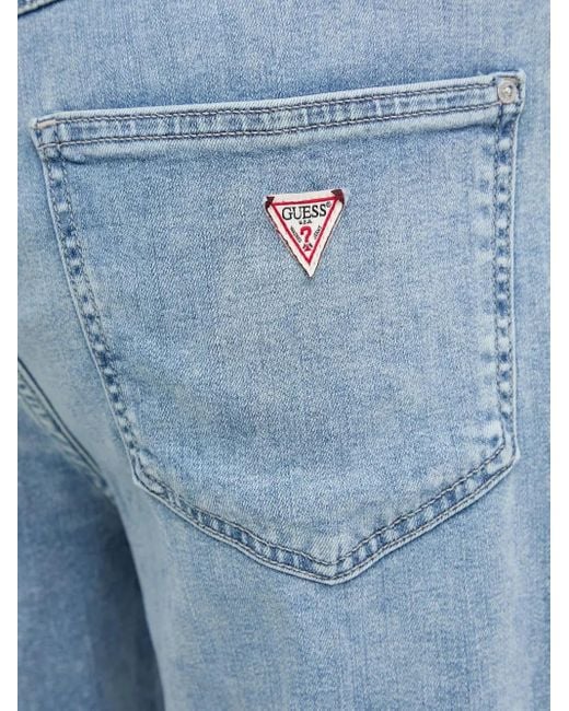 Jeans Crop di Guess in Blue