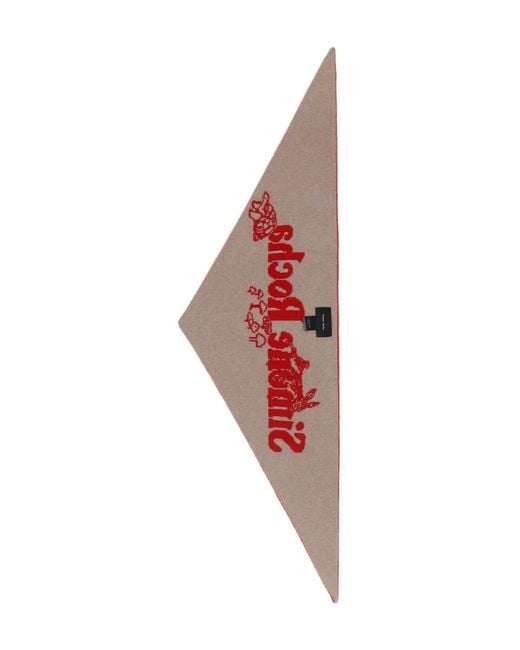 Simone Rocha Red Foulard