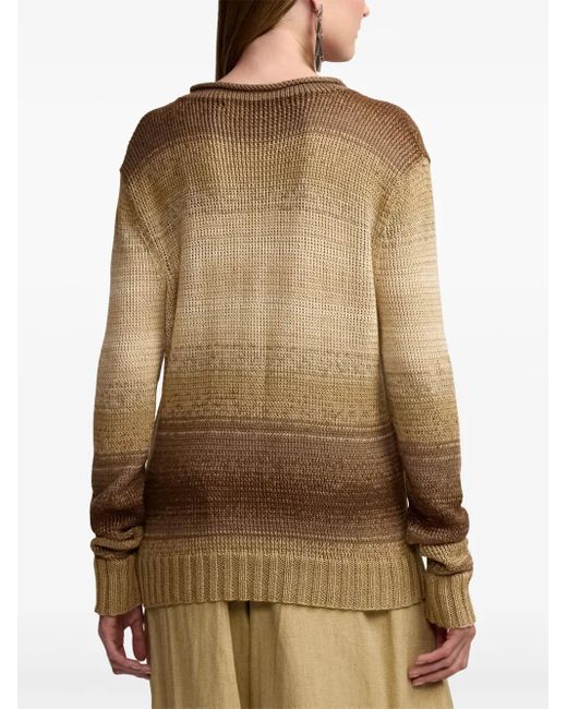 Ralph Lauren Brown Ombré Sweater