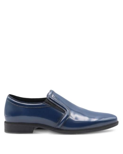 Tod's Blue Leather Loafers for men