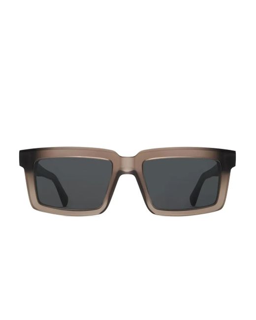 Mykita Gray Dakar Rectangle-Frame Sunglasses