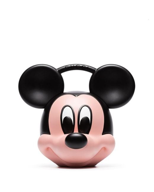 Clutch a forma di Mickey Mouse di Gucci in Black da Uomo