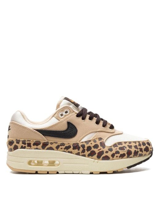 Nike Natural Air Max 1 '87 "Sesame Leopard" Sneakers