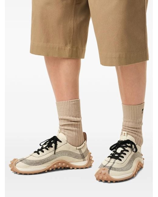 AMI Natural Mesh Mirage Sneakers