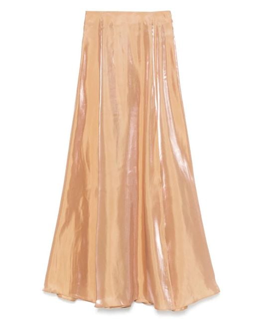 Staud Vincenzo Maxi-Rok in het Natural
