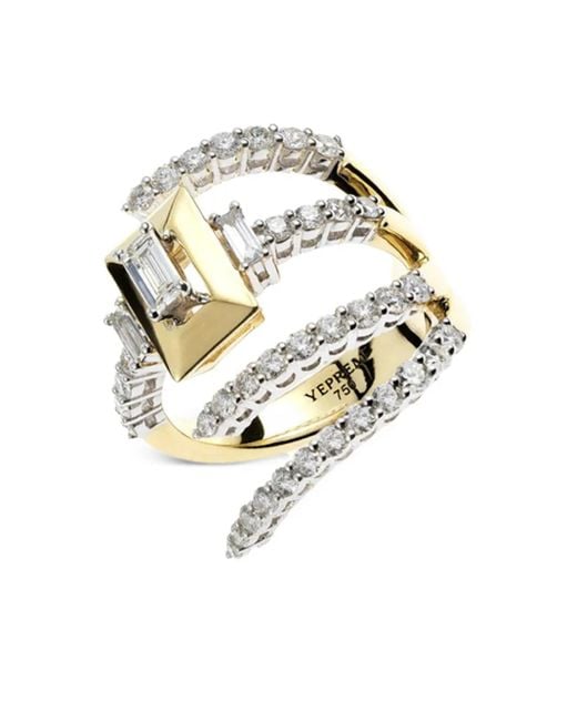 Anello Strada di YEPREM in Metallic