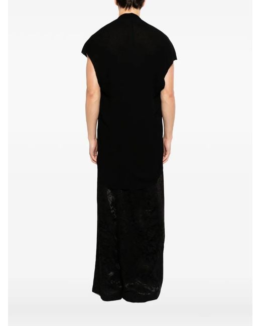 Julius Black Sit Neck T-Shirt for men