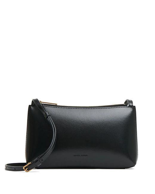 Mansur Gavriel Black Mini Gaia Cross Body Bag
