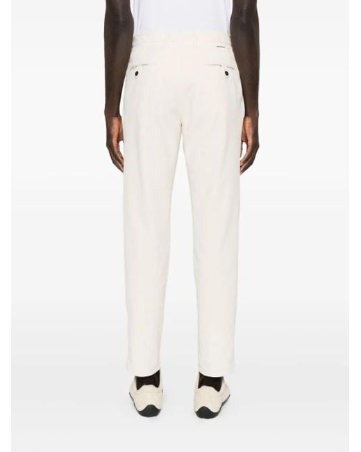 Pantaloni Con Pieghe di Incotex in White da Uomo