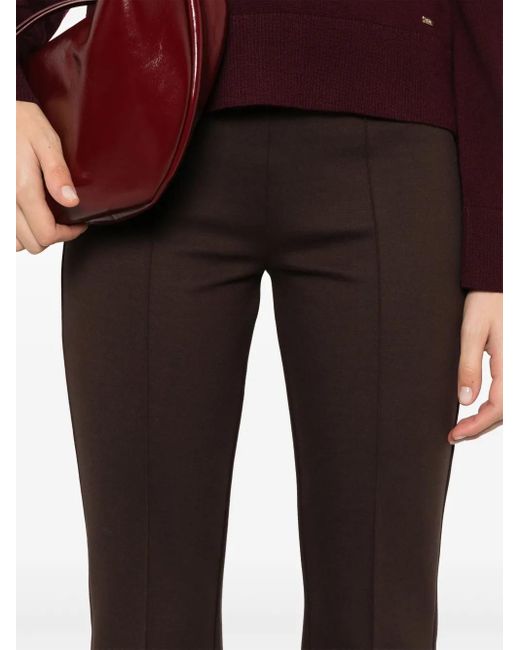 Pantalon À Coupe Évasé Blanca Vita en coloris Brown