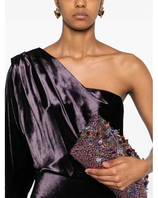 Zimmermann Black Illustration Gown