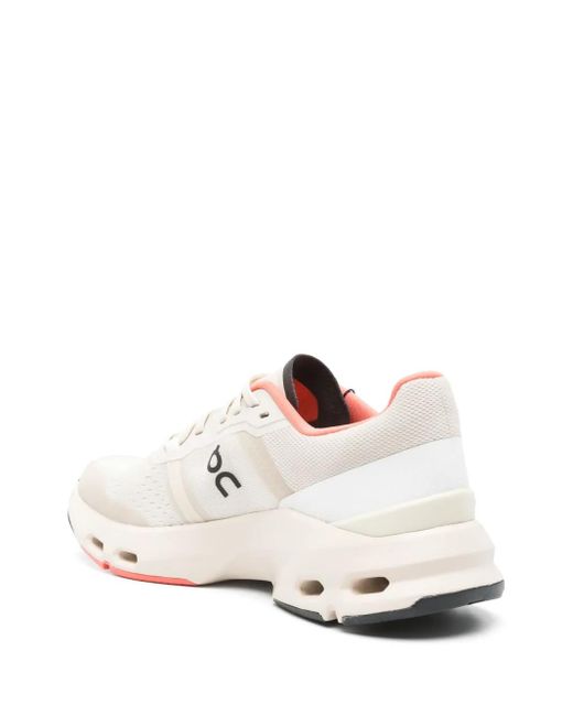 On Shoes White Cloudpulse Sneakers