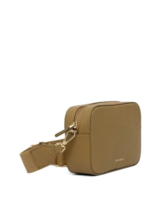 Coccinelle Natural Small Tebe Cross Body Bag