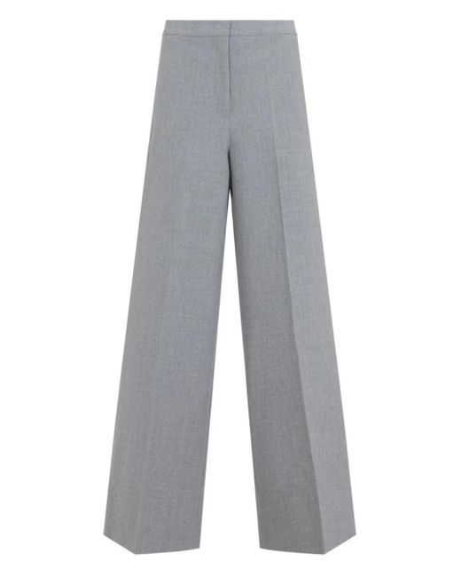 パンツ Fabiana Filippi Grey Polyester Pants Fabiana Filippi Polyester Pants in Grey | Lyst Canada