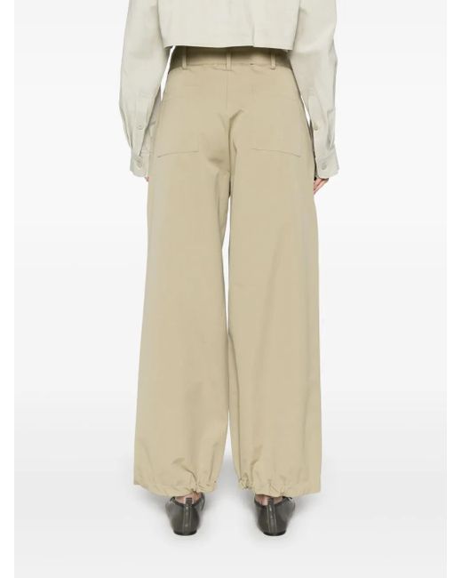 Alysi Natural Belted Trousers