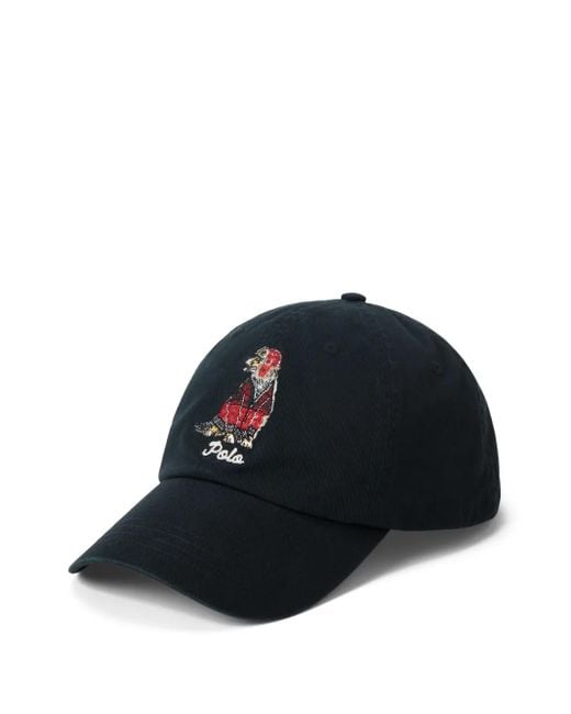 メンズ Polo Ralph Lauren ポロベア キャップ Blue