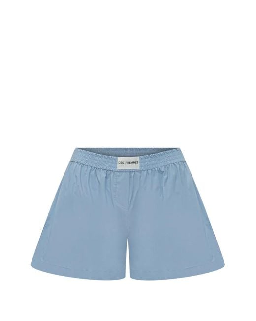 Des Phemmes Blue Boxer Shorts