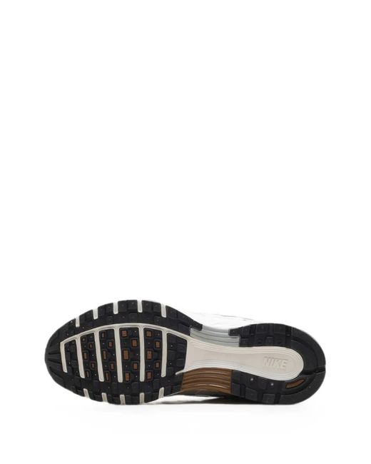 Nike White P-6000 Panelled Sneakers for men