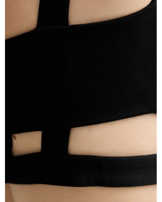 Guess Cropped Top in het Black