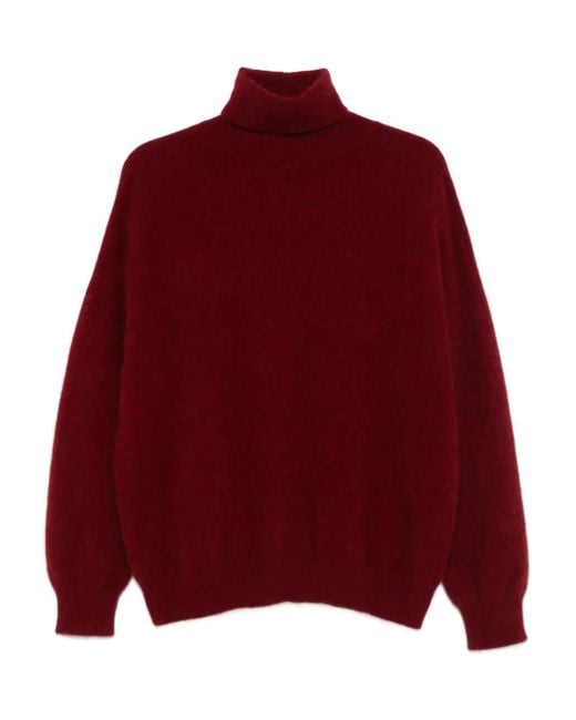 Vanisé Red Turtleneck Jumper