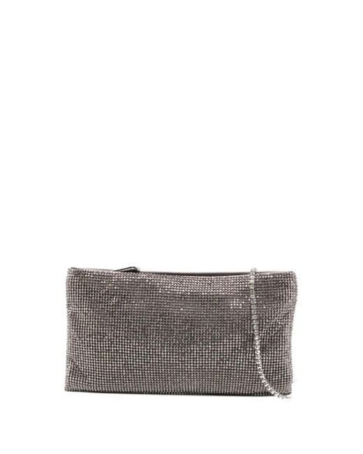 Benedetta Bruzziches La Petite Your Best Friend クラッチバッグ Gray
