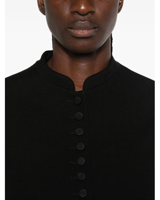 Tom Ford Black Grain De Poudre Jacket