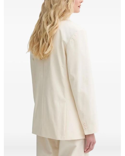 A.P.C. Natural Double-Breasted Blazer