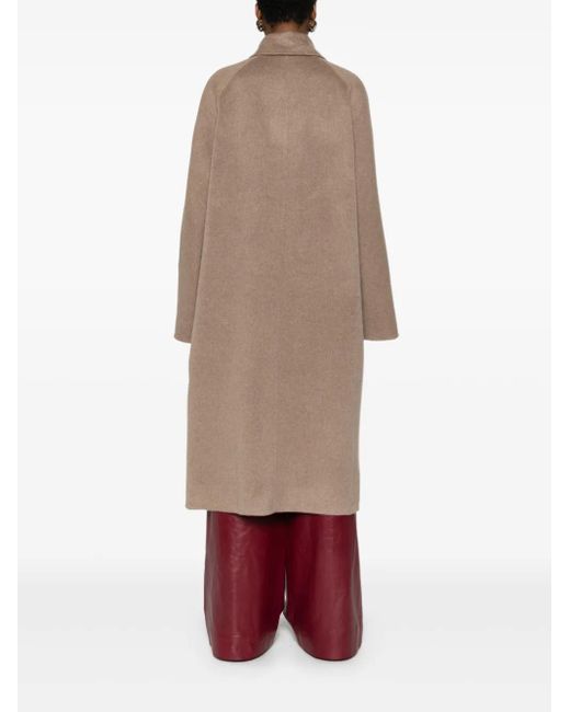 Abrigo Con Botones Max Mara de color Natural