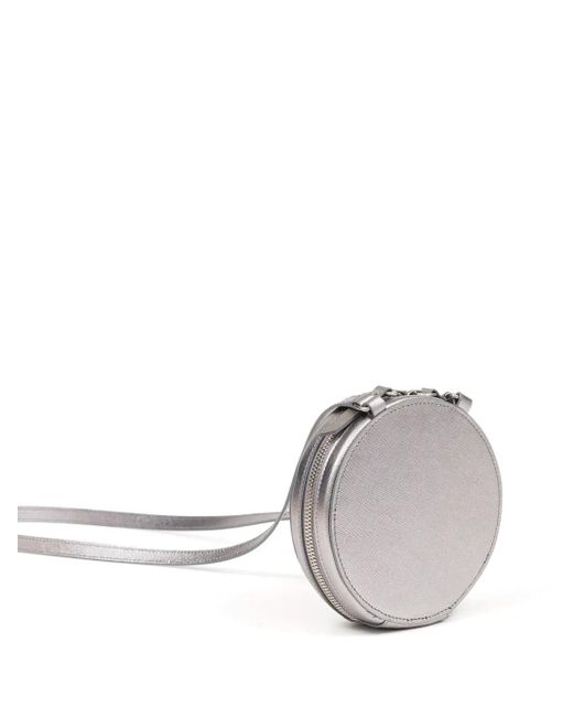 Maison Margiela White Circle Mini Leather Bag