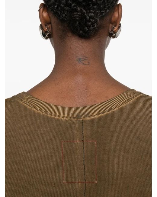 Uma Wang Green Crewneck Blouse