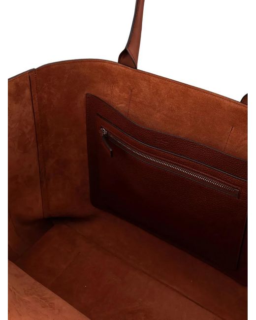Tom Ford Brown Zip Shoulder Bag for men