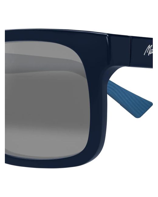Maui Jim Blue Square-Frame Sunglasses