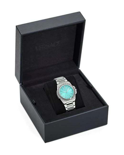 Versace グレカ リアクション 36mm 腕時計 Blue