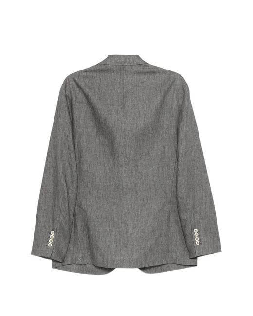 Brunello Cucinelli Gray Buttoned Suit for men