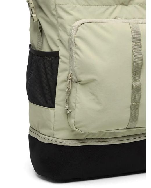 Vans Gray Wilder Logo-Patch Panelled Backpack