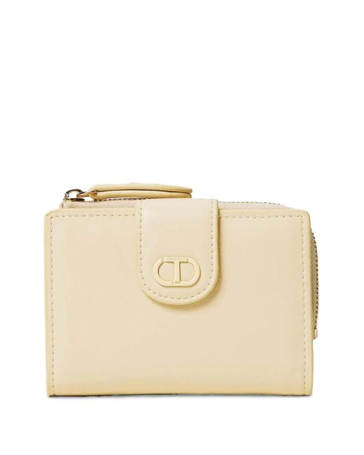Twinset Natural Zip-Around Cardholder